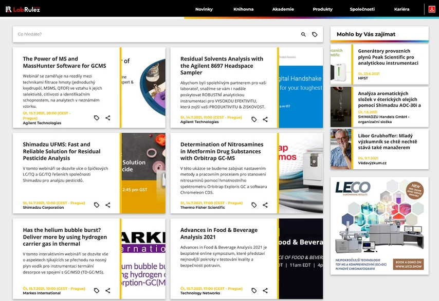 <p>LabRulez: GC a GCMS webináře 28. týden</p>

