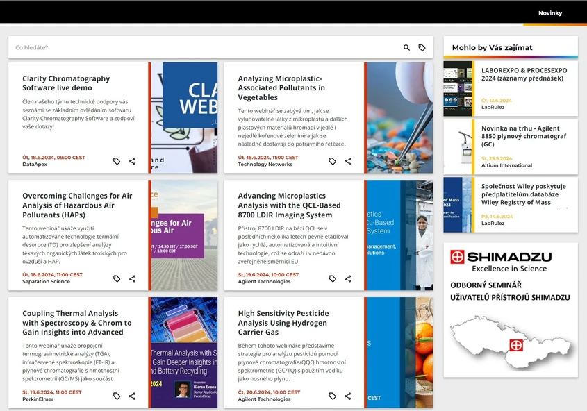 <p>LabRulez: Webináře LabRulezGCMS týden 25/2024</p>
