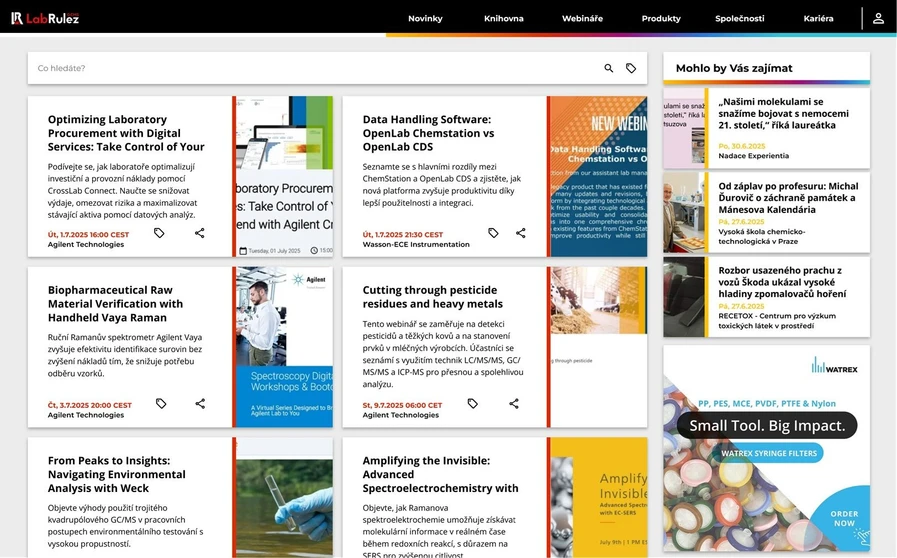 <p>LabRulez: Webináře LabRulezGCMS týden 27/2025</p>