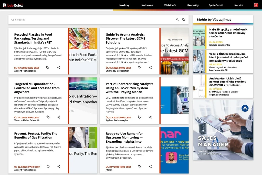 <p>LabRulez: Webináře LabRulezGCMS týden 29/2025</p>