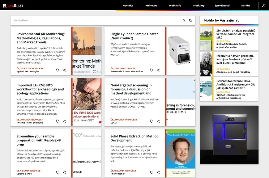 <p>LabRulez: Webináře LabRulezGCMS týden 34-35/2024</p>
