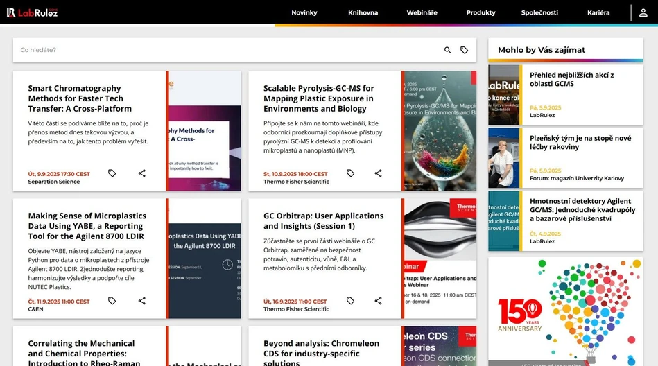 <p>LabRulez: Webináře LabRulezGCMS týden 37/2025</p>