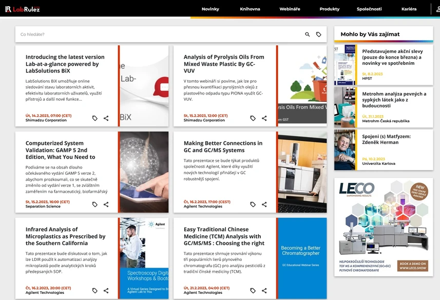 <p>LabRulez: Webináře LabRulezGCMS týden 7-8/2023</p>
