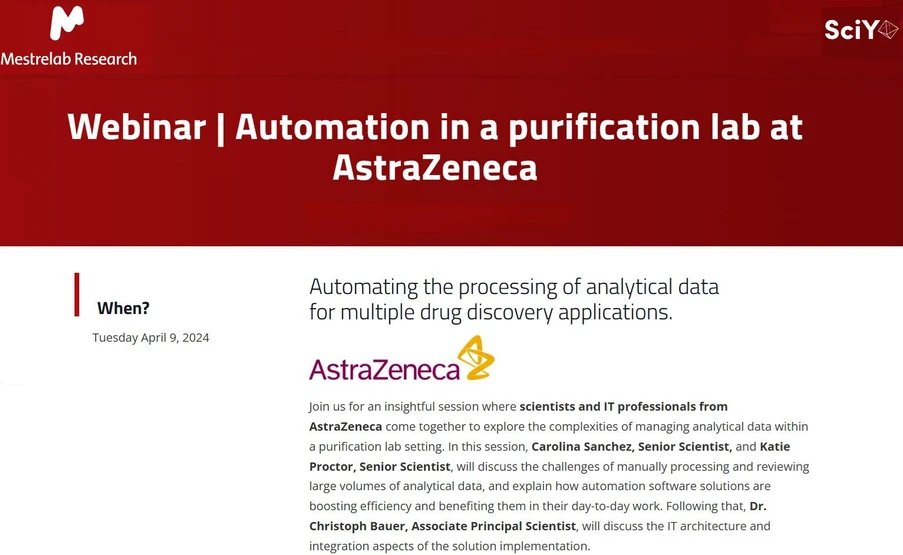 Mestrelab Research: Automation in a purification lab at AstraZeneca