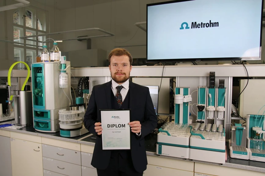 Metrohm: Cena Metrohm 2024 Ing. Ivan Kopal