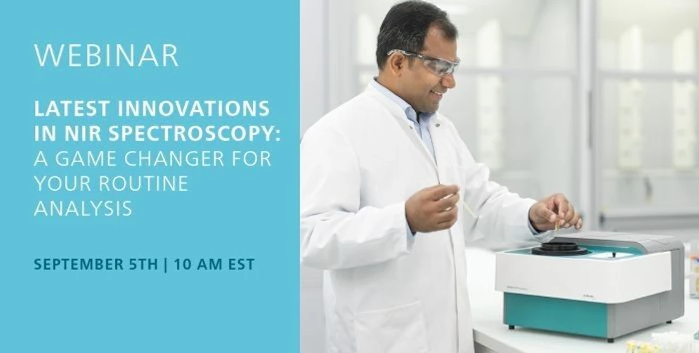 Metrohm: Latest Innovations in Near-Infrared Spectroscopy and how they can be a Game Changer for your Routine Analysis