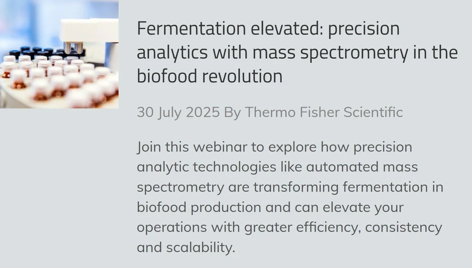 New Food Magazine: Fermentation elevated: precision analytics with mass spectrometry in the biofood revolution