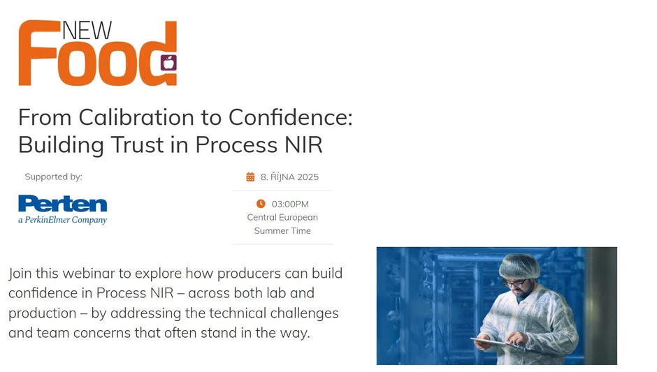New Food Magazine: From Calibration to Confidence: Building Trust in Process NIR