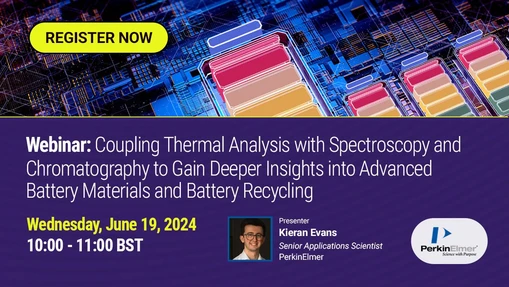 Coupling Thermal Analysis with Spectroscopy & Chrom to Gain Insights into Advanced Battery Materials & Battery Recycling
