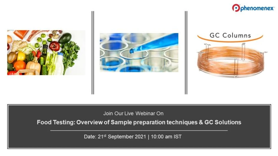 Phenomenex: Food Testing: Overview of Sample preparation techniques & GC Solutions