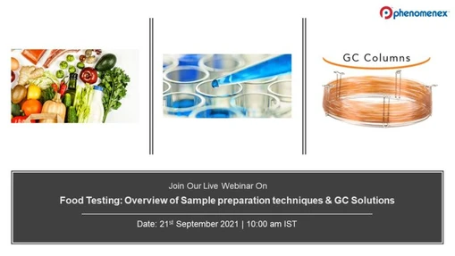 Food Testing: Overview of Sample preparation techniques & GC Solutions