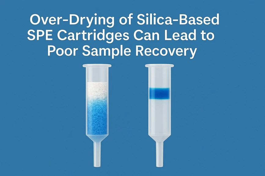 <p><strong>Phenomenex: </strong>Vysušení SPE na bázi silikagelu může vést k nízké výtěžnosti vzorku</p>