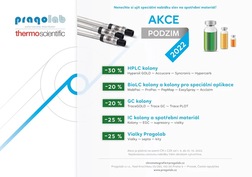 Pragolab: AKCE - PODZIMNÍ SLEVY 2022