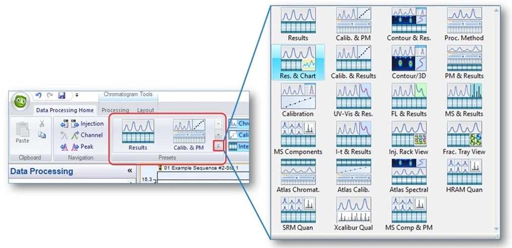 Pragolab: Možnosti zjednodušení rozhraní v software Thermo Scientific Chromeleon 7.3.2