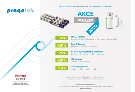 Podzim 2020 - nabídka slev na spotřební materiál