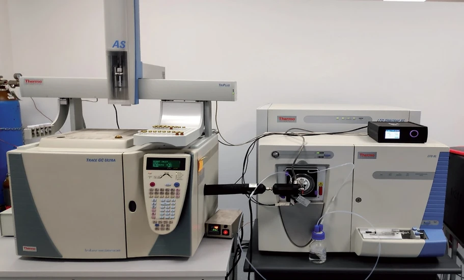 Pragolab: Spojení SICRIT® Iontového zdroje pomocí GC/SPME modul s jakýmkoliv GC