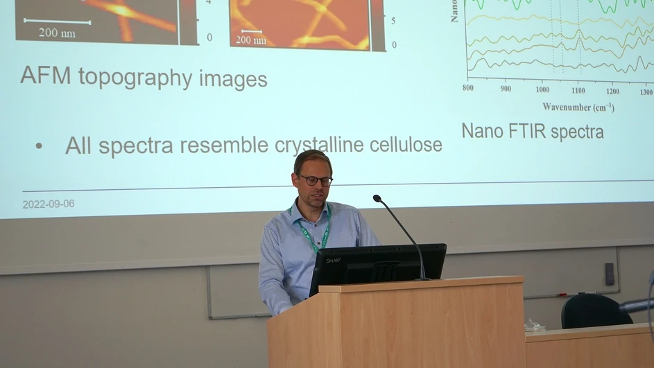 SSJMM: Nanoscale infrared spectroscopy studies of cellulose (M. JOHNSON)
