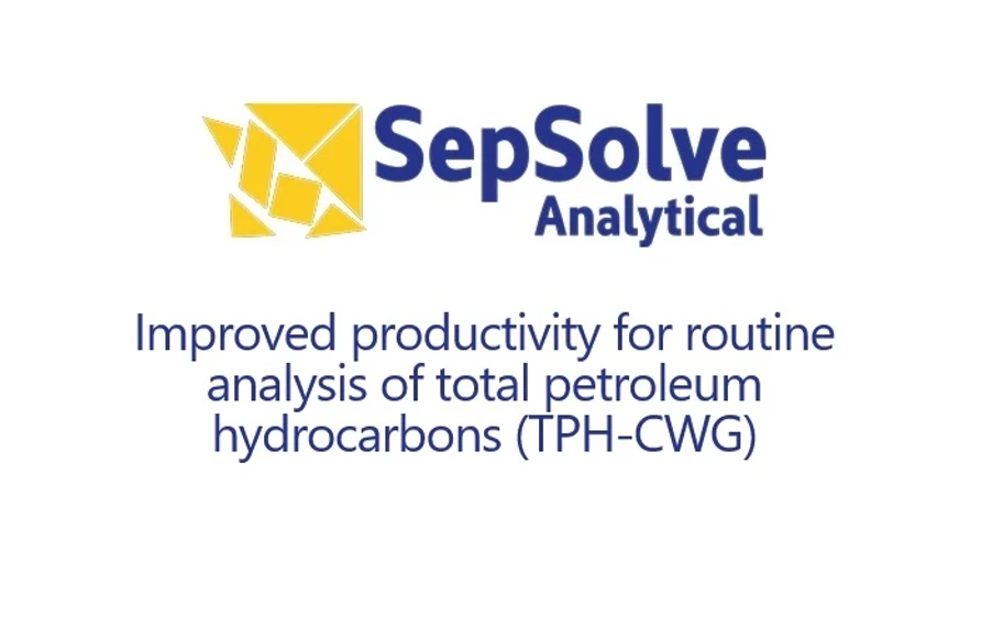 SepSolve: Improved productivity for routine analysis of total petroleum hydrocarbons (TPH-CWG)