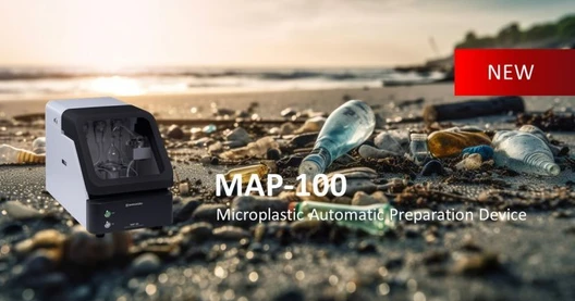 Automatická příprava vzorků mikroplastů (Shimadzu MAP-100)