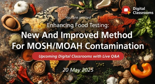 Enhancing Food Testing: New And Improved Method For MOSH/MOAH Contamination