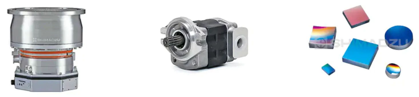 Shimadzu: Průmyslové stroje a zařízení