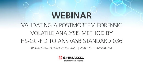 Validating a Postmortem Forensic Volatile Analysis Method by HS-GC-FID to ANSI/ASB Standard 036