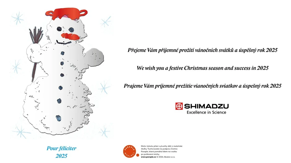 Shimadzu: Vše nejlepší do Nového roku 2025