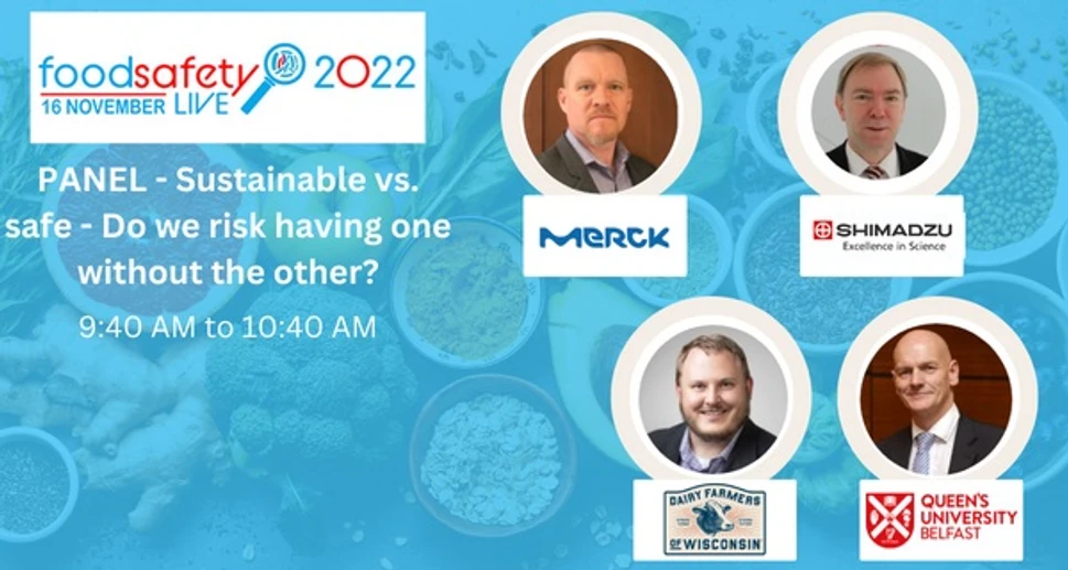 Shimazdu: Konference Bezpečnost potravin 2022 (on-line): PANEL: Sustainable vs. safe - Do we risk having one without the other?