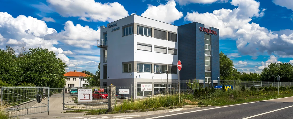 Sídlo Watrex Praha v Carolina Centru v Praze 6 - Ruzyni