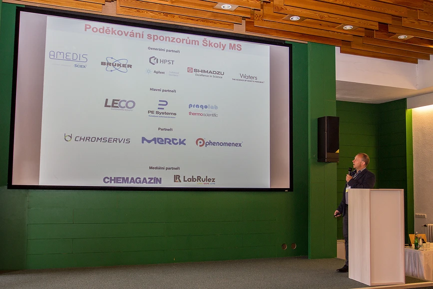 SSJMM:  Zahájení 22. Školy hmotnostní spektrometrie (M. Holčapek)