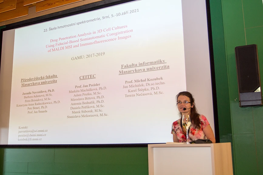 SSJMM: Přednáška laureáta ceny Vladimíra Hanuše 2021 (Jarmila Navrátilová, Ph.D.)