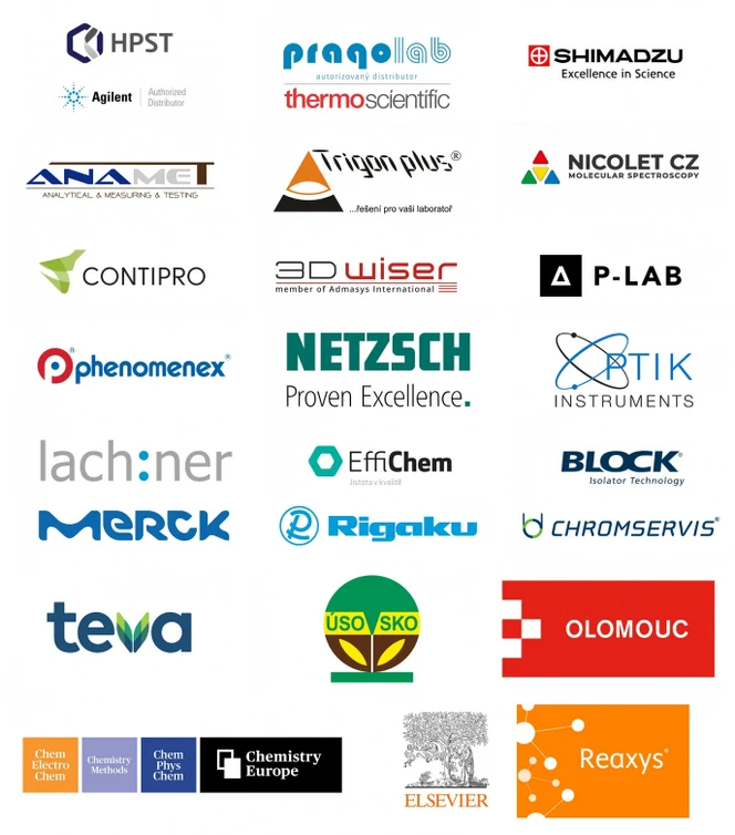 Česká společnost chemická/74. sjezd chemiků: Sponzoři a partneři