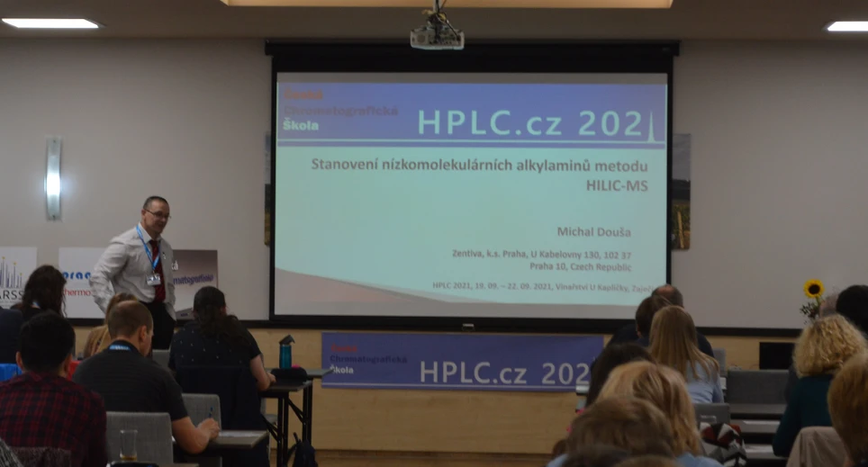 Stanovení nízkomolekulárních alkylaminů metodou HILIC-MS (M. Douša)