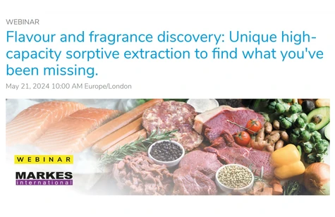 Flavour and fragrance discovery: Unique high-capacity sorptive extraction to find what you've been missing.