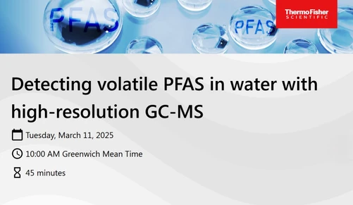 Detecting volatile PFAS in water with high-resolution GC-MS