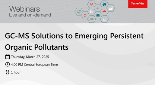 GC-MS Solutions to Emerging Persistent Organic Pollutants