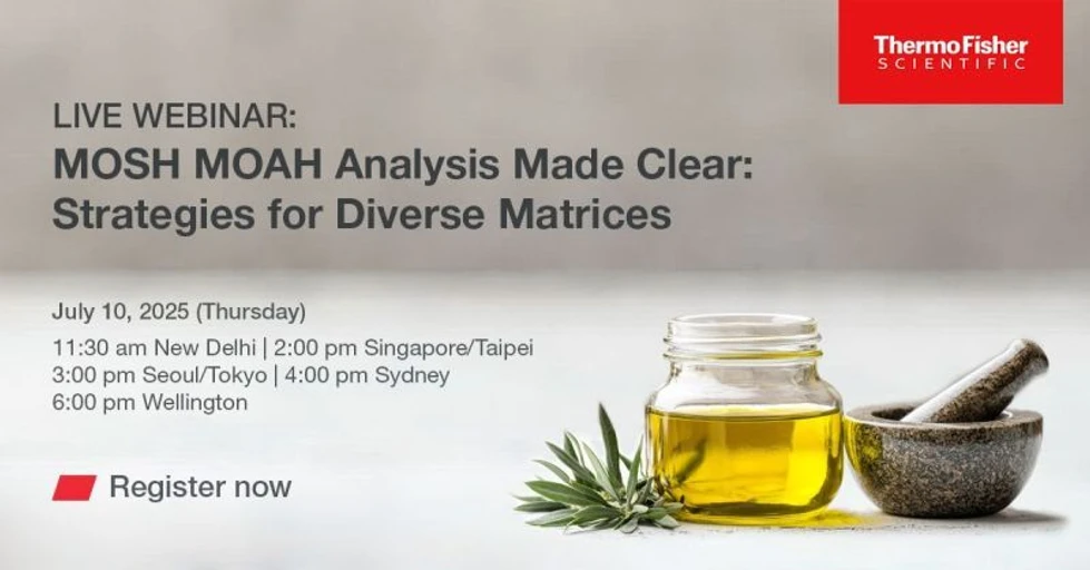 Thermo Fisher Scientific: MOSH MOAH Analysis Made Clear: Strategies for Diverse Matrices