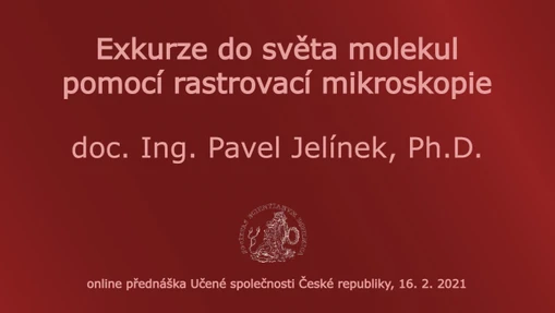 Pavel Jelínek: Exkurze do světa molekul pomocí rastrovací mikroskopie