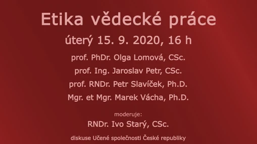Etika vědecké práce