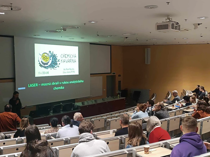 Ústav chemie SCI MUNI: Odpoledne s chemií aneb Chemická kavárna  LASER – mocná zbraň v rukou analytického chemika