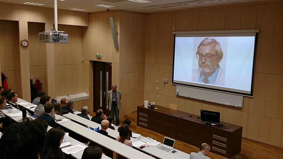 <p>VŠCHT Praha/20. ročník/2017/PřF JČU: prof. Barek o prof. Karlu Štulíkovi</p>
