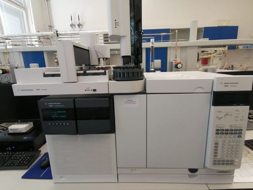 VŠCHT/ ÚAPV: GC-MS/MS Agilent 7000C Triple Quadrupole