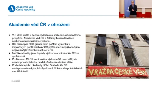 Science Communication 2020: Jan Martinek představil pokrok v komunikaci Akademie věd ČR