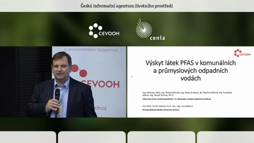 Výskyt látek PFAS v komunálních a průmyslových odpadních vodách