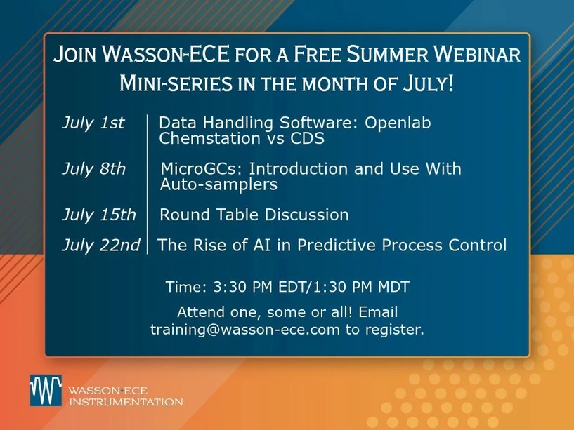 Wasson-ECE Instrumentation: Introduction to the Micro GC , Use of Autosamplers with the uGC