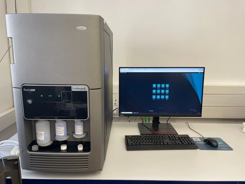 Waters Corporation: Demo laboratoř Waters ve Vídni - Hmotnostní spektrometr Waters ACQUITY RDa BioAccord