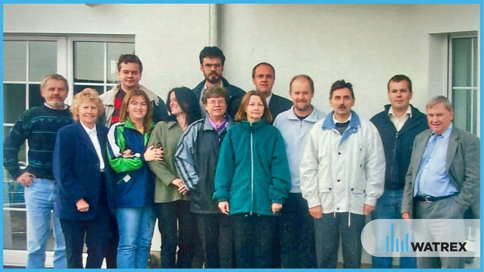 Watrex: Obr. 4 Watrex tým v roce 1998.