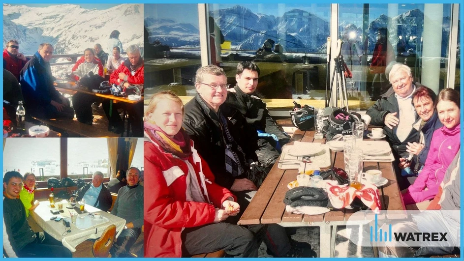 Watrex: Obr. 5 Watrex na horách (vlevo nahoře 2004 a vpravo a vlevo dole 2013)