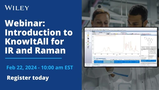 Introduction to KnowItAll for IR & Raman (Vibrational Spectroscopy)