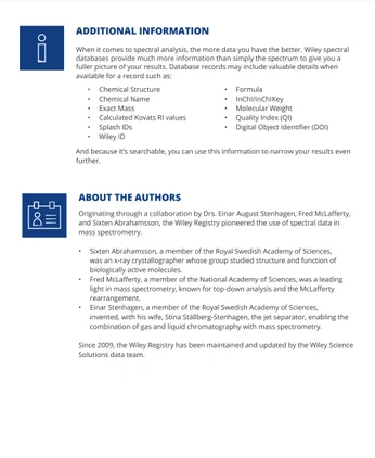 Wiley Registry knihovna hmotnostních spekter 2023